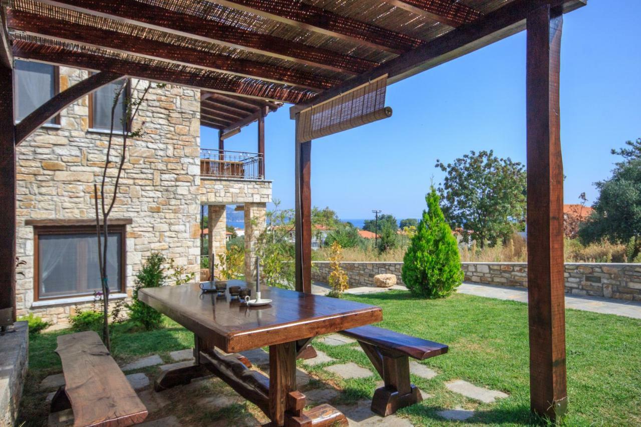 Pietra E Mare Apartment Skala Potamia  Bagian luar foto