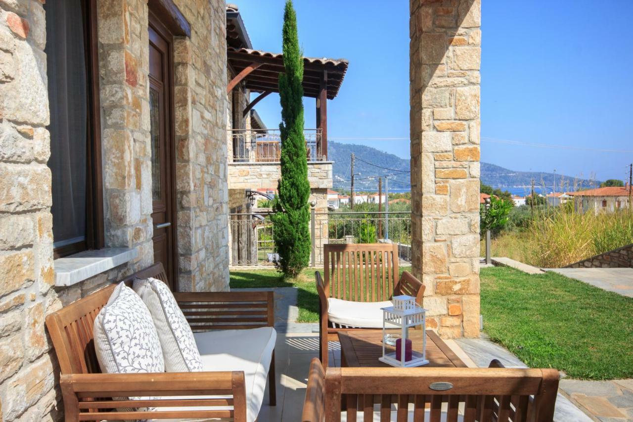 Pietra E Mare Apartment Skala Potamia  Bagian luar foto