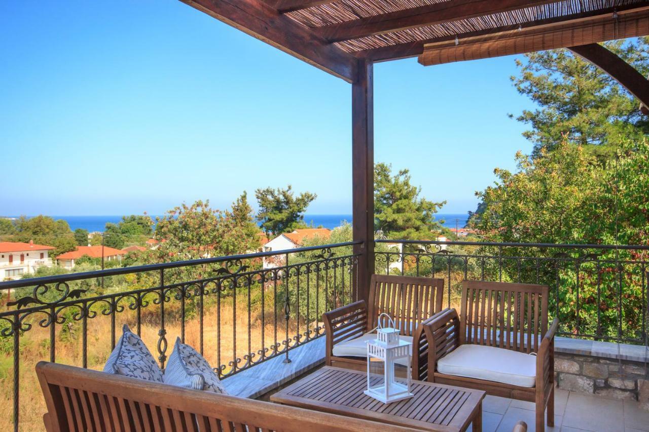 Pietra E Mare Apartment Skala Potamia  Bagian luar foto